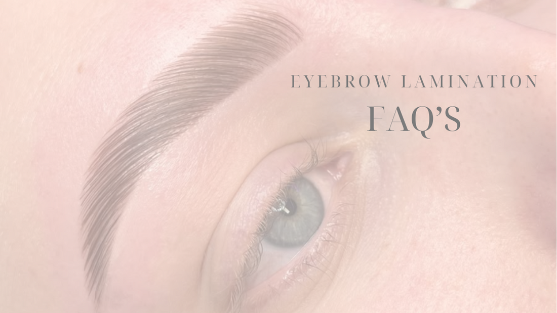 Brow Lamination FAQ's