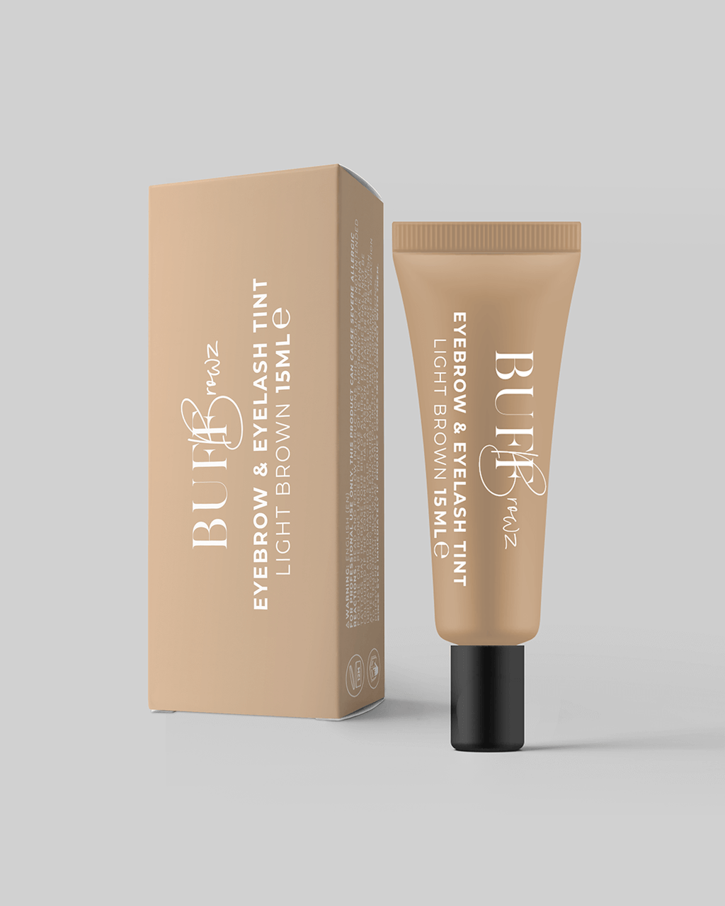 Marrón claro - Tinte para cejas y pestañas - 15 ml