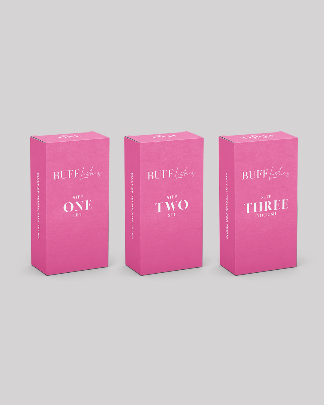 Lash Lift Kit - 1,2 & 3 Steps - 3x10 Sachets – Buff Browz