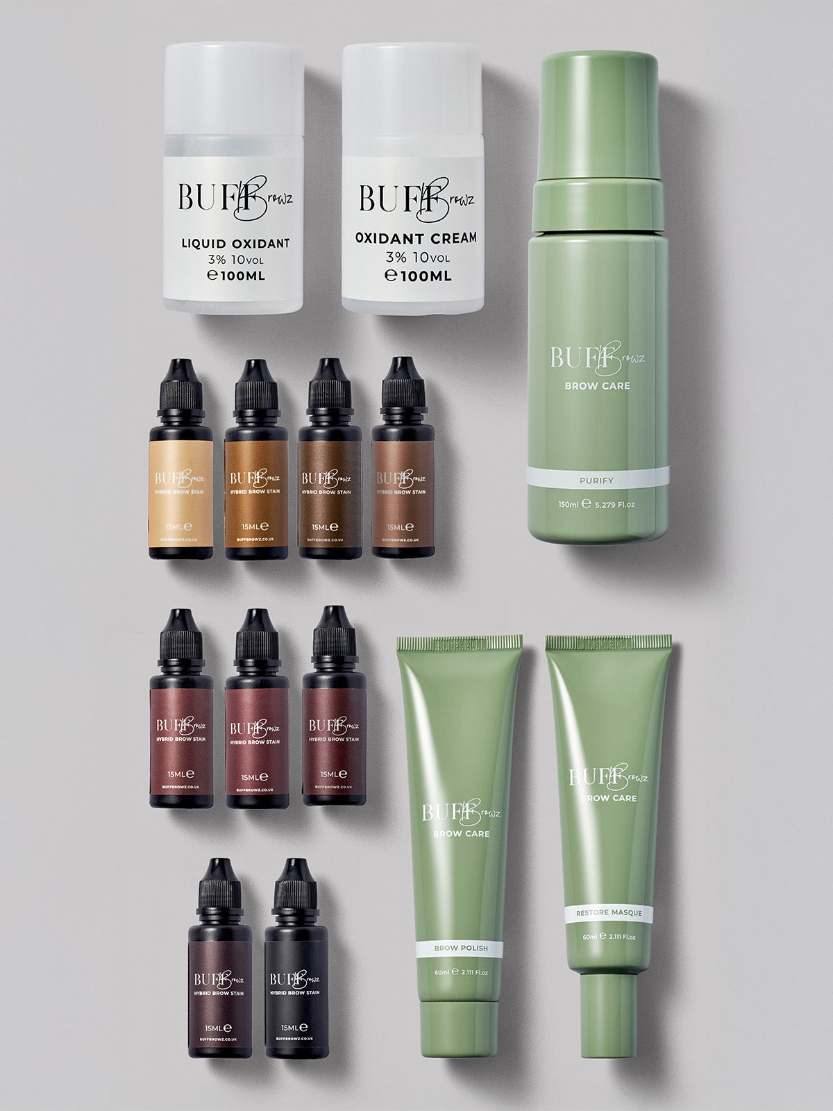 Pack híbrido de tinte + cuidado de cejas
